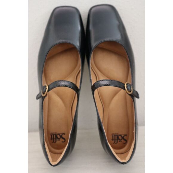 Sofft SF0090711 Women's Sz 9.5M Black Patent Leather Elsey Flats - Picture 2 of 12